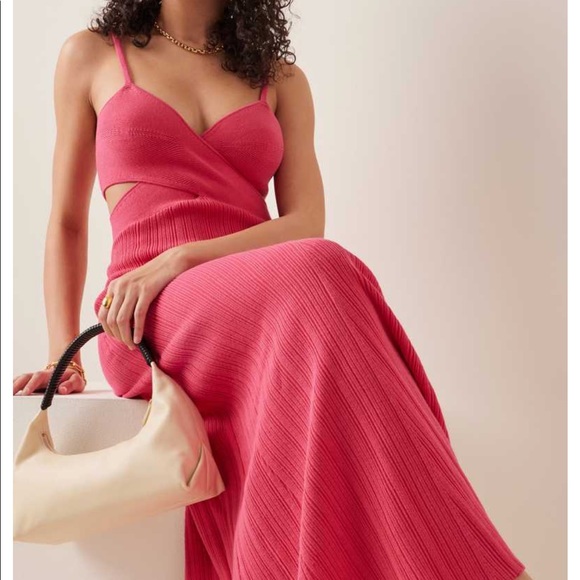 Anna Quan
Sabrina Cutout Ribbed Cotton-Blend Maxi Dress 4 - Picture 1 of 11